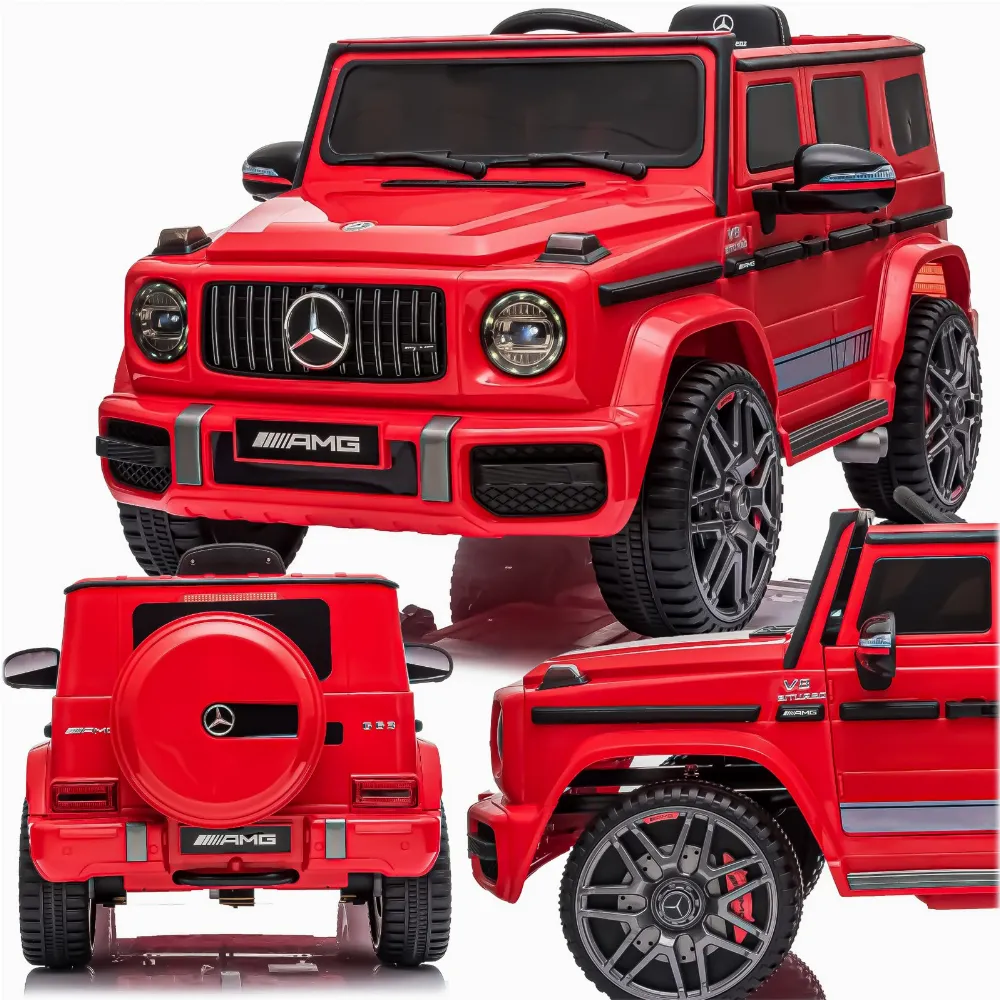 AUTKO AUTO NA AKUMULATOR MERCEDES BENZ G63 AMG DLA DZIECI 12V 2x35W    