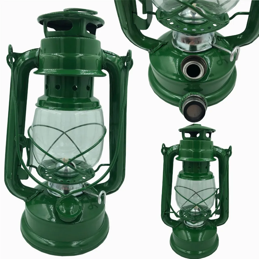 Lampa Naftowa Zielona 24,5cm