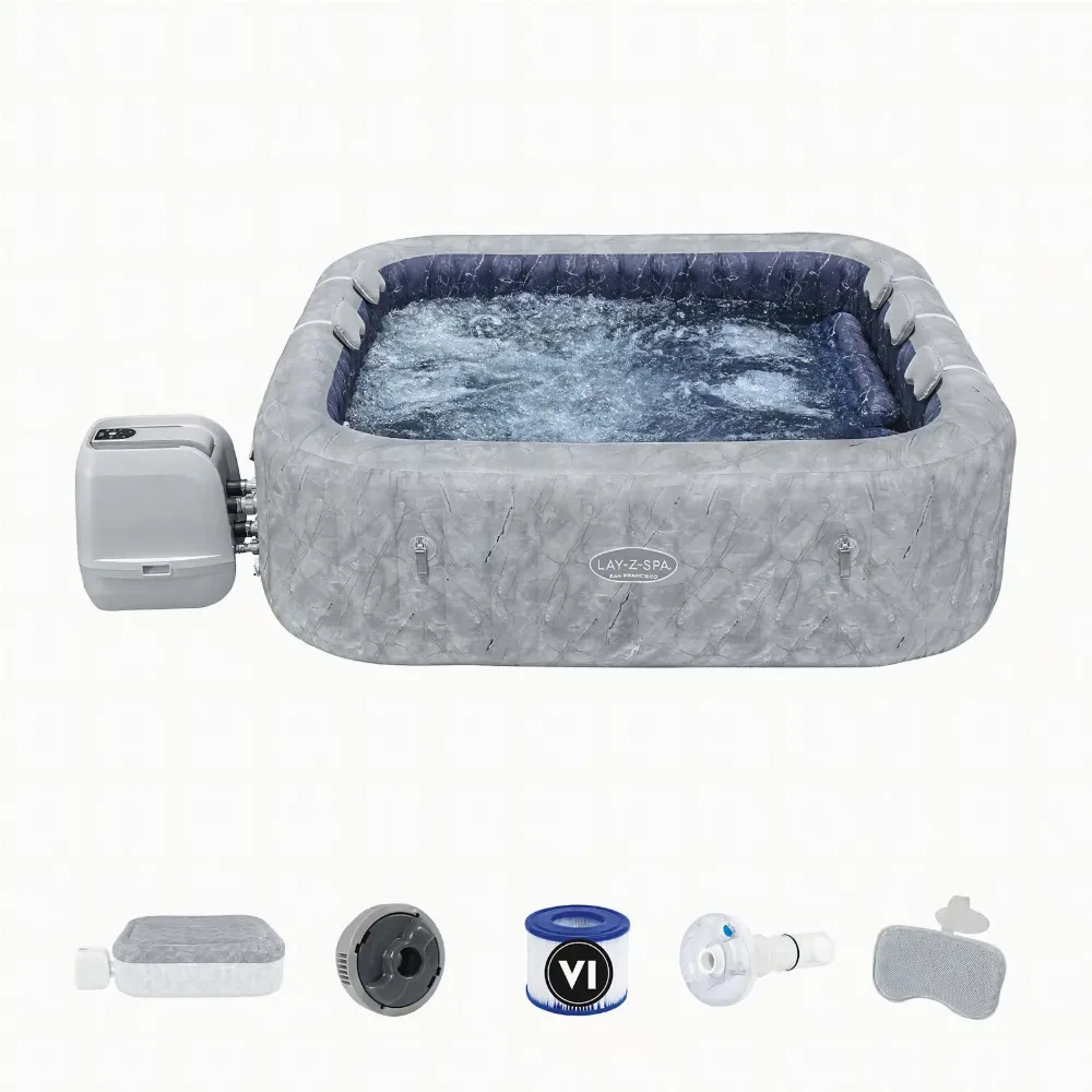 Bestway 6001Q Dmuchane SPA Ogrodowe Basen Spa San Francisco 230x230x71 cm 