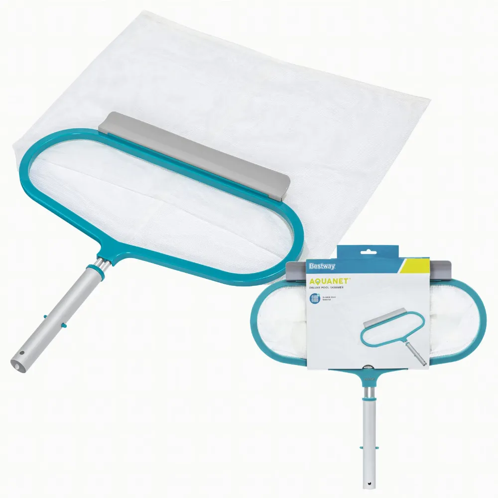 Bestway 58661 AquaNet Deluxe Siatka Zbierak Basenowy do Liści 50x48x2,8 cm