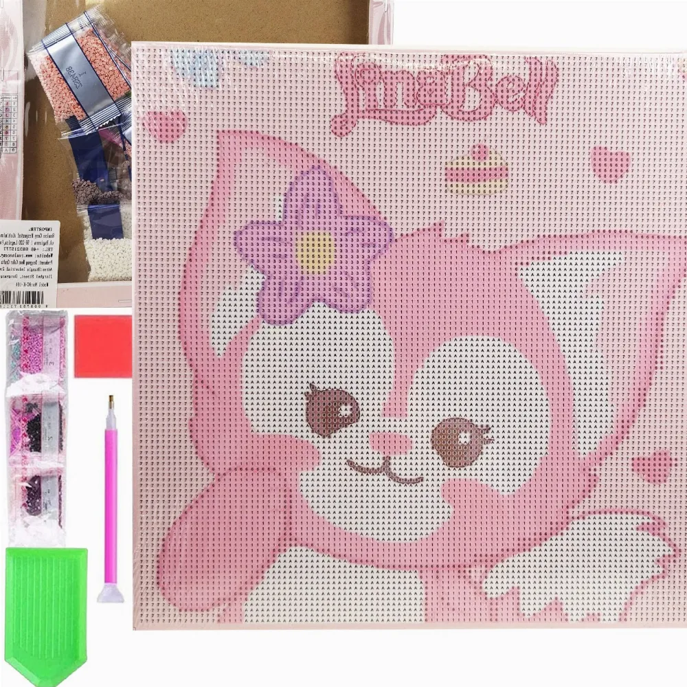 HAFT DIAMENTOWY 30x30 DIAMOND PAINTING MOZAIKA DIAMENTOWA OBRAZ ANIME 