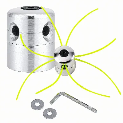 Głowica Aluminiowa do Kosy Spalinowej Podkaszarki Żyłkowa Zestaw + Żyłki
