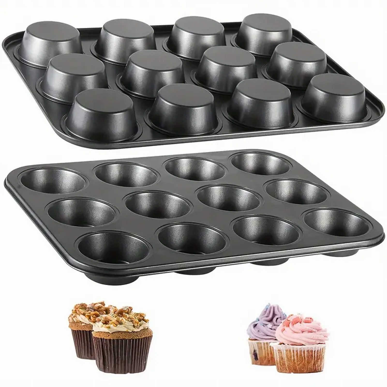 FORMA DO PIECZENIA MONOPORCJI BABECZEK MUFFIN PIECZENIA BLACHA FOREMKA 12x