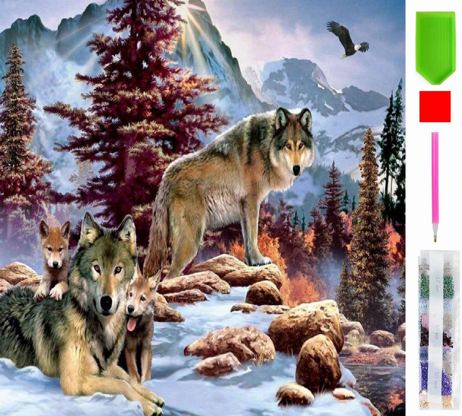 Diamond Painting Haft Diamentowy Mozaika Zestaw 5D 41