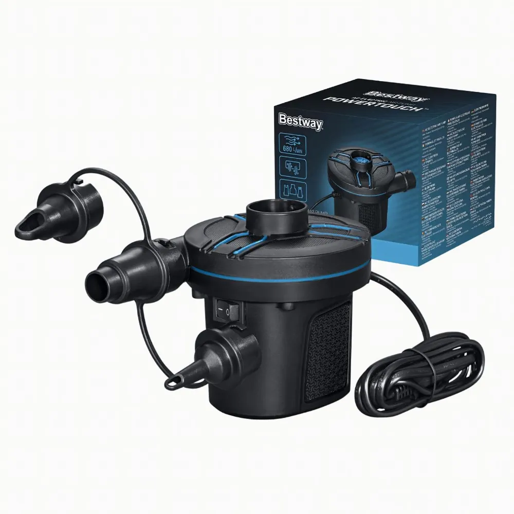 Bestway 62252 Pompka do Pompowania Materacy Basenów Elektryczna AC 680L/Min