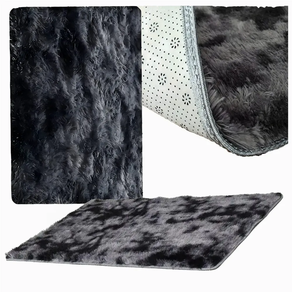 Dywan Plusz Mięciutki Shaggy Gęsty Włochacz Puchaty do Salonu 120x80cm