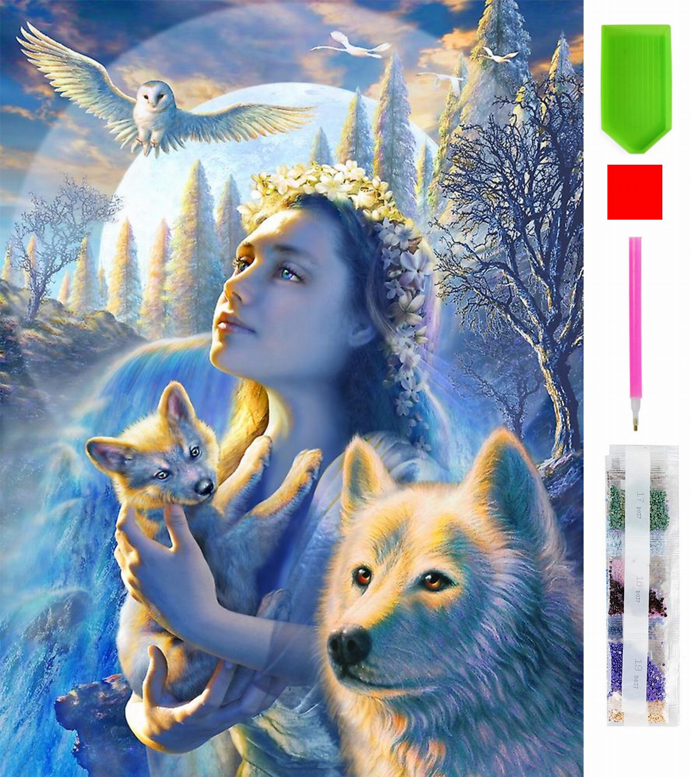 Diamond Painting Haft Diamentowy Mozaika Zestaw 5D 109