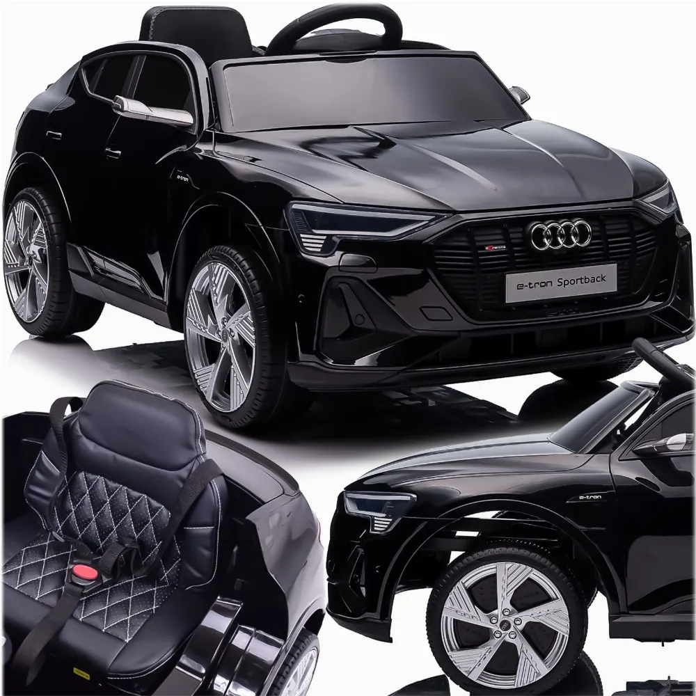 AUTO NA AKUMULATOR AUDI E-TRON SPORTBACK SKÓRA NAJLEPSZA WERSJA 4x4 12V 7Ah