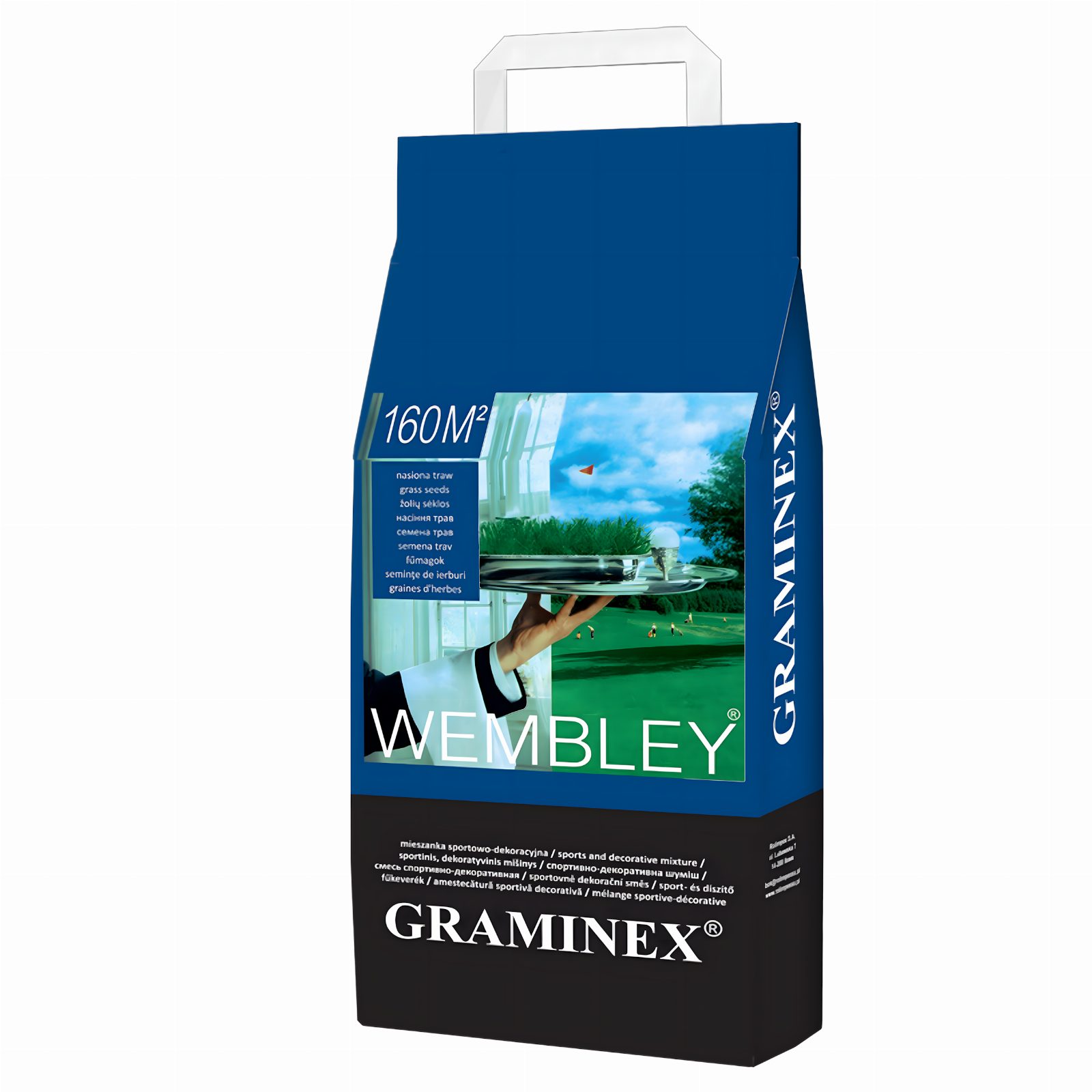 Premium Trawa Sportowa Boiskowa WEMBLEY 4kg 160m Trawnik Sportowy Nasiona