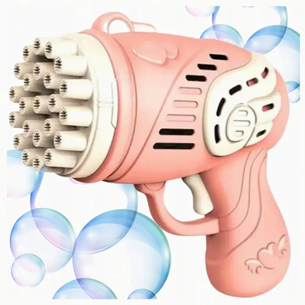 Pistolet na Bańki Maszyna do Baniek Mydlanych Generator Akcesoria Płyn 