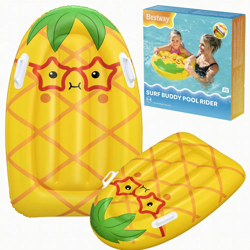 Bestway 42049 Deska Dmuchana Materac Plażowy do Pływania Basenu 84x56 cm