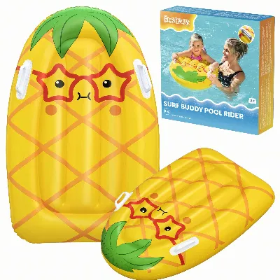 Bestway 42049 Deska Dmuchana Materac Plażowy do Pływania Basenu 84x56 cm