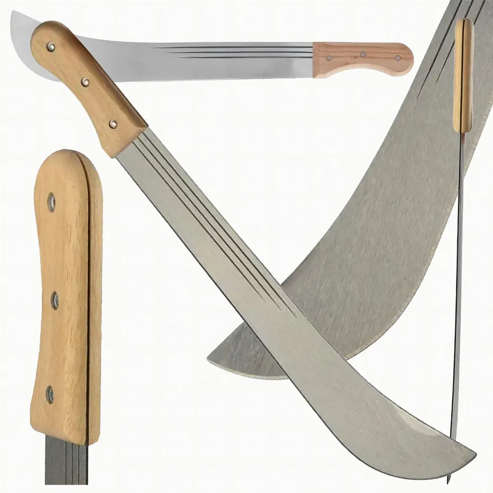 Maczeta Hartowana Karczownik Ogrodowa 46 cm Survivalowa Tasak do Gałęzi