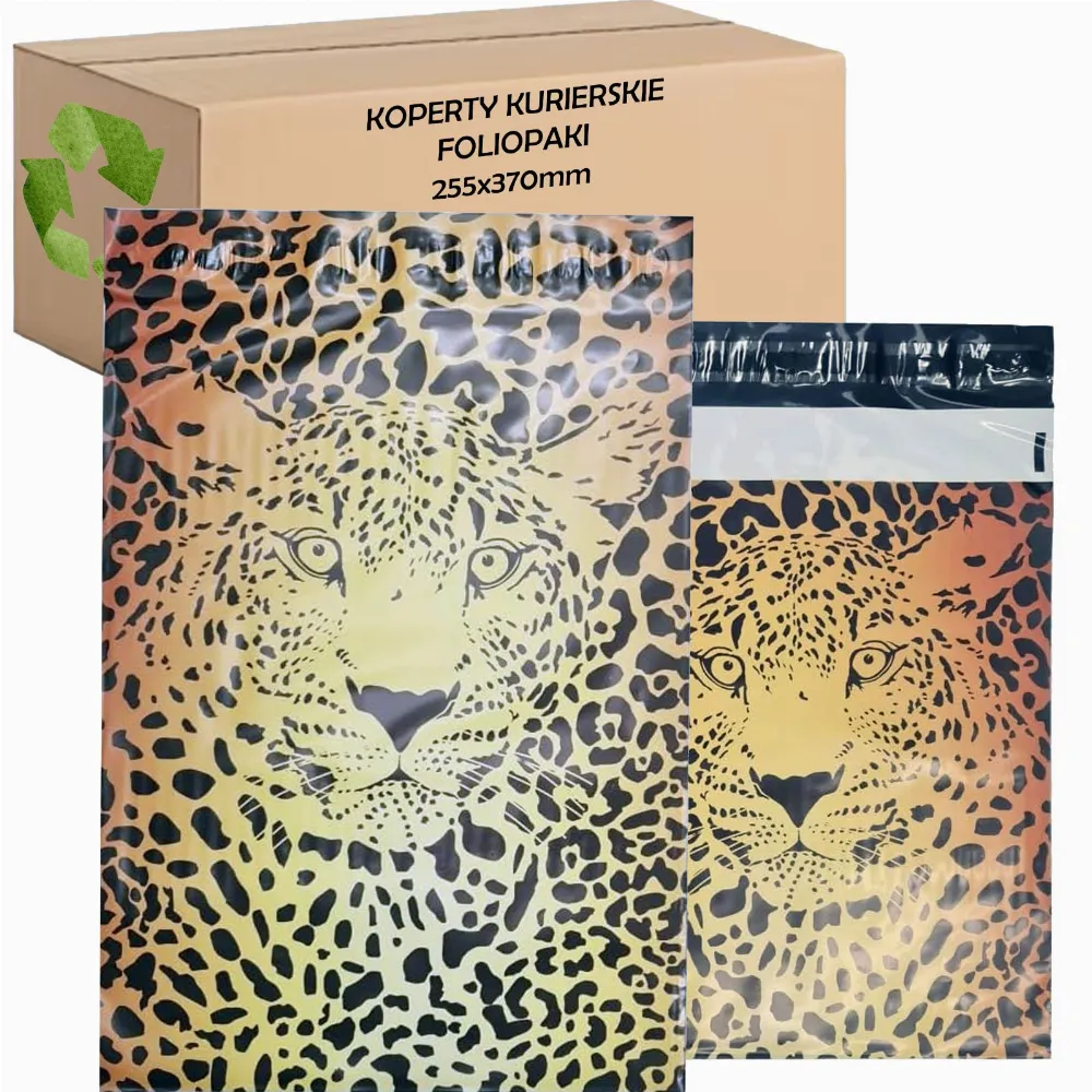 FOLIOPAKI KURIERSKIE MOCNE KOPERTY FOLIOWE 255x370 GEPARD 50szt