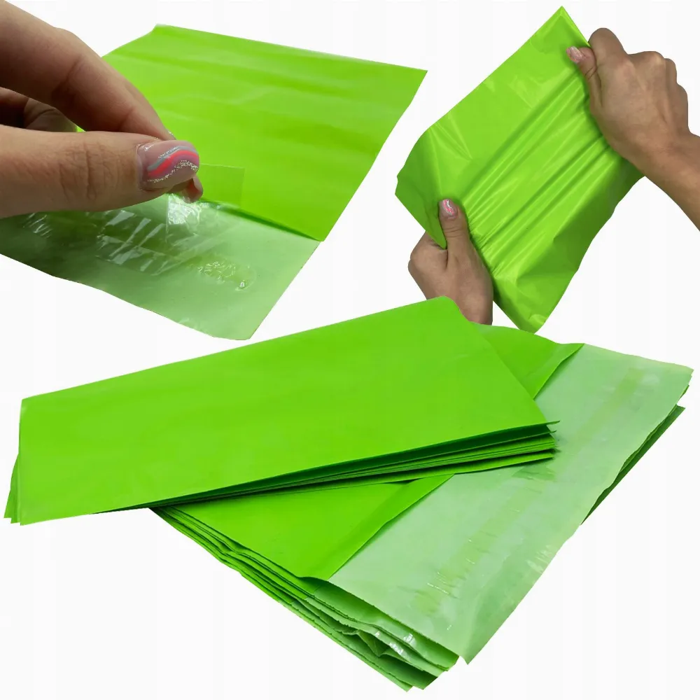 FOLIOPAKI KURIERSKIE ZIELONE B4 260x350 50 szt
