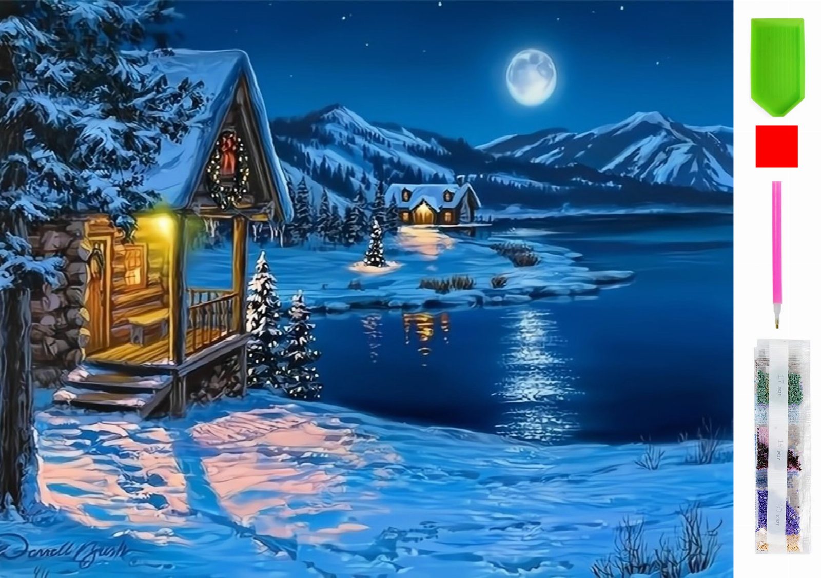 Diamond Painting Haft Diamentowy Mozaika Zestaw 5D 76