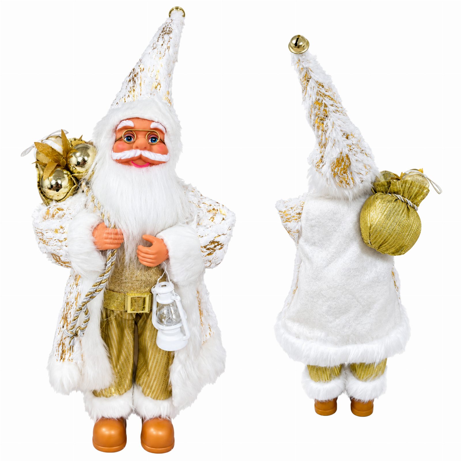 Święty Mikołaj Skandynawski Figurka Świąteczna na Święta Premium 60 cm