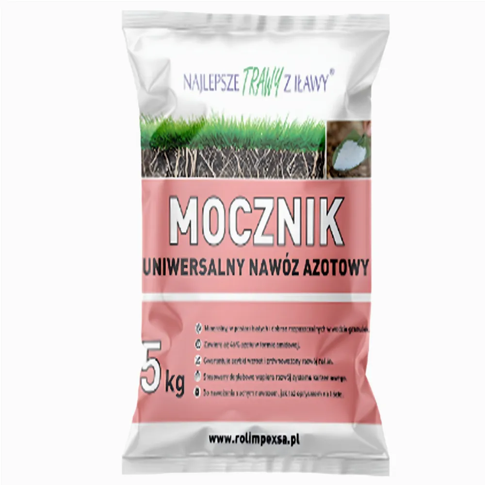 Premium Mocznik Nawóz Ekologiczny 5kg Uniwersalny Azotowy do Ogrodu Trawy 