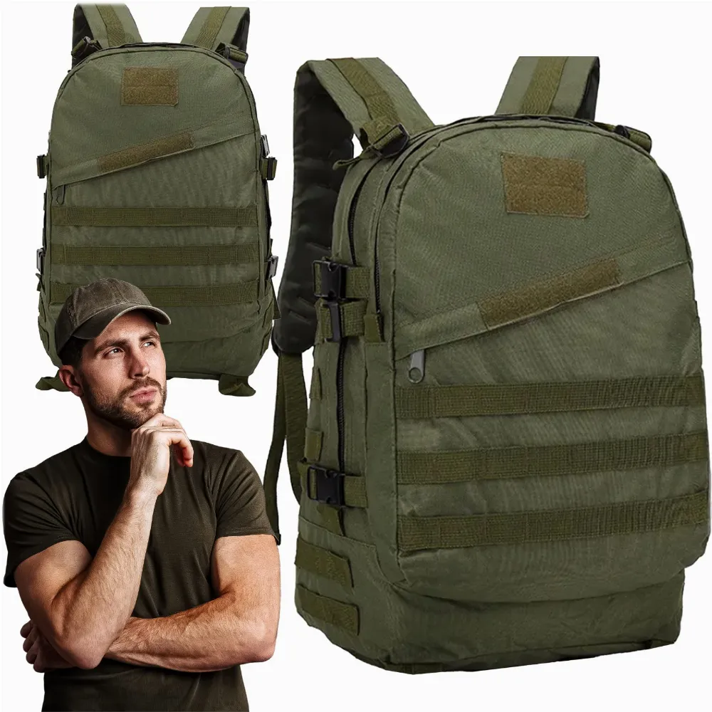 PLECAK TAKTYCZNY WOJSKOWY TURYSTYCZNY MILITARNY SURVIVAL DUŻY 45L 