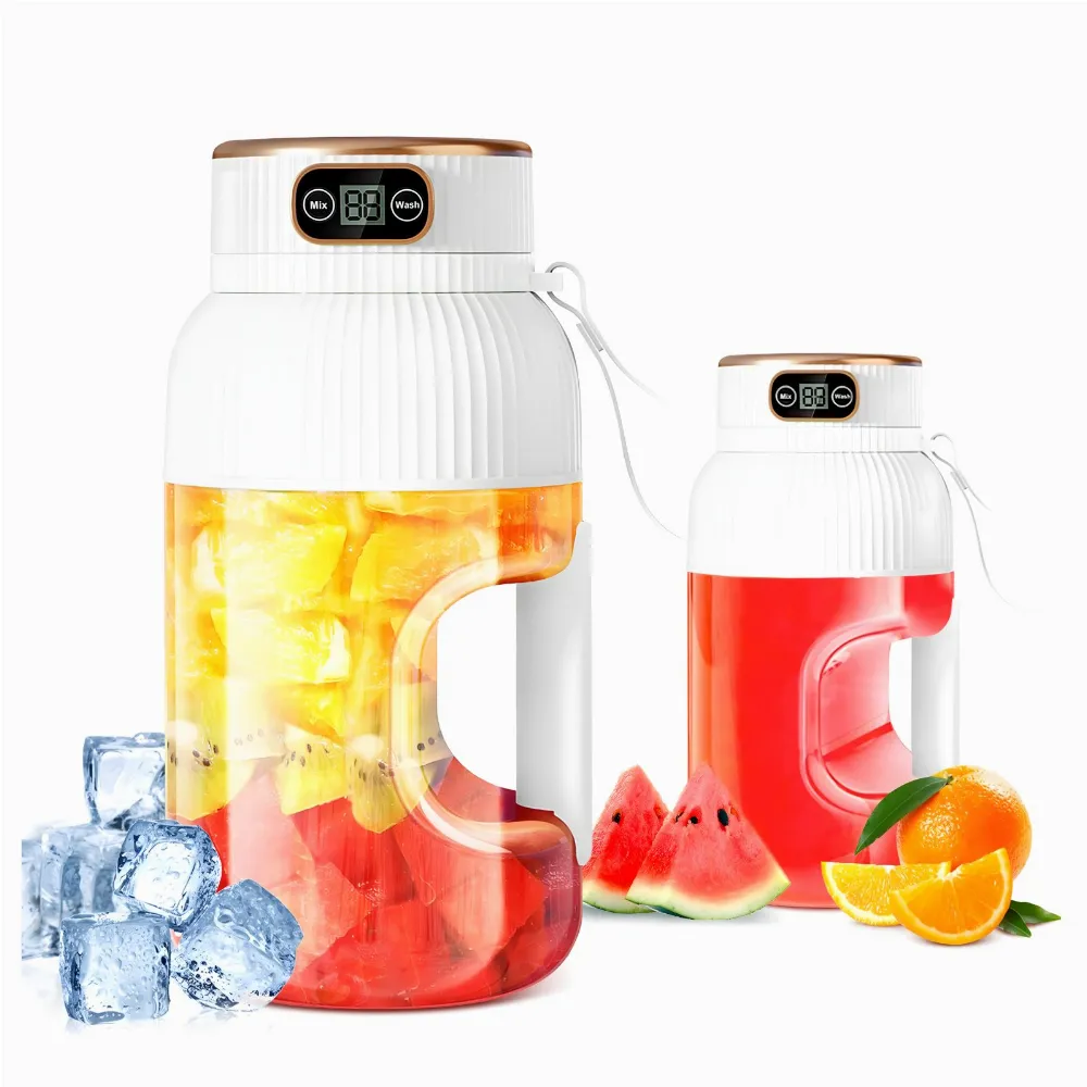 Przenośny Blender Mikser do Napojów Owoców Smoothie 1L Bezprzewodowy USB