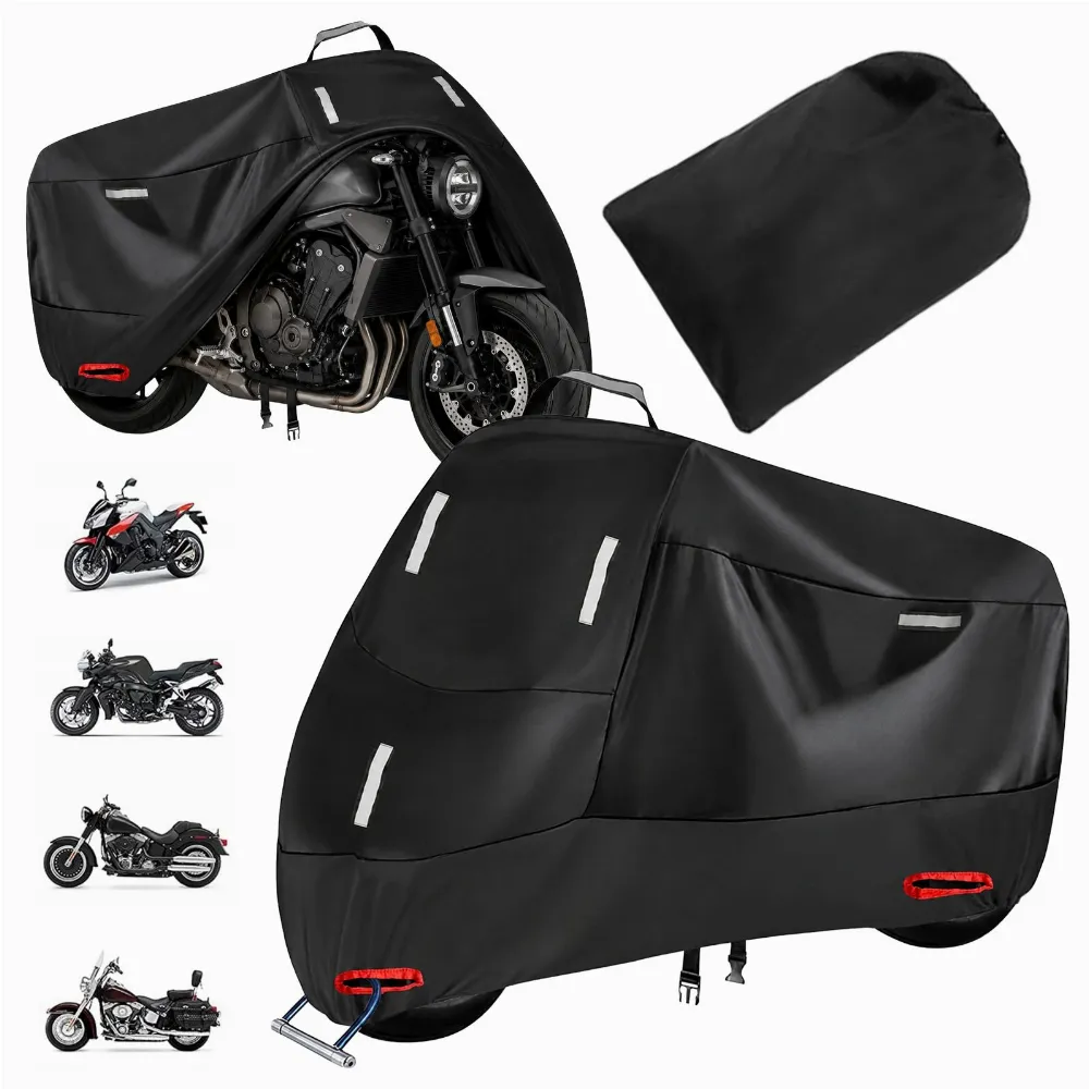 Pokrowiec XXXL na Skuter Motocykl Motor Wodoodporny Uniwersalny 265x105x125