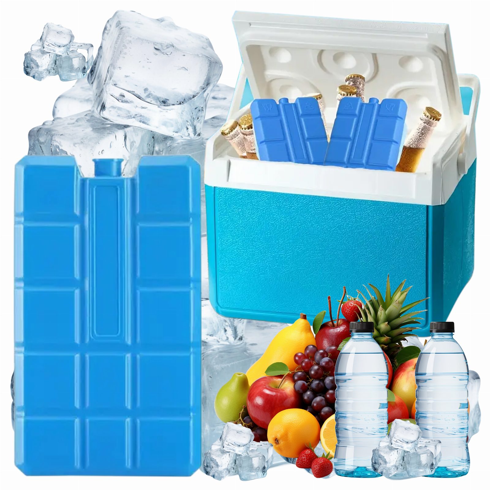 Wkład Chłodzący do Lodówek Turystycznych Torby Klimatyzatorów Wodnych 400ml