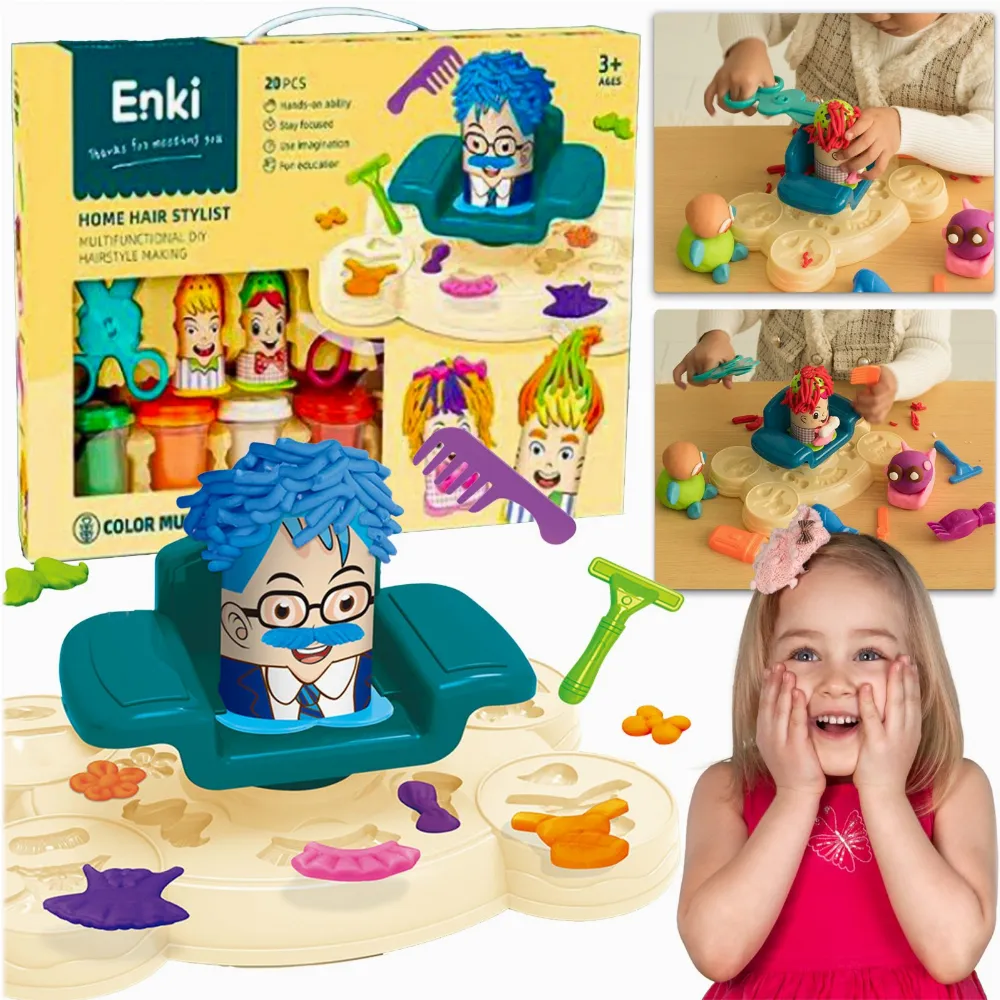 ZABAWKA MULTIFUNKCYJNA EDUKACYJNA FRYZJER DLA DZIECI AKCESORIA 