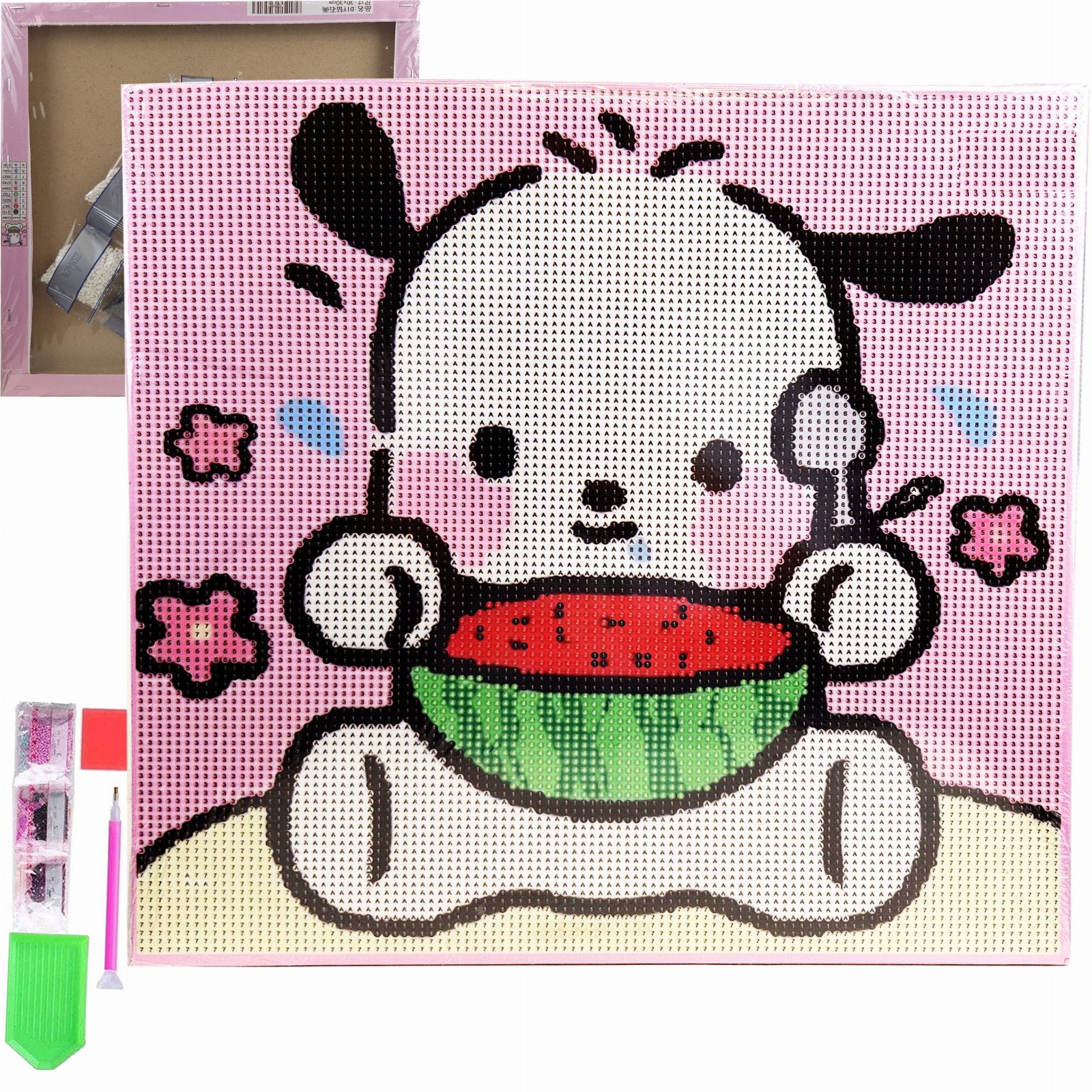 HAFT DIAMENTOWY 30x30 DIAMOND PAINTING MOZAIKA DIAMENTOWA OBRAZ ANIME 