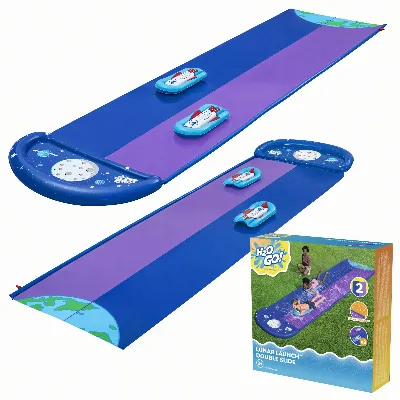 Bestway 52642 Ślizg Wodny Ślizgawka Wodna Podwójna Ogrodowa 4,88 m