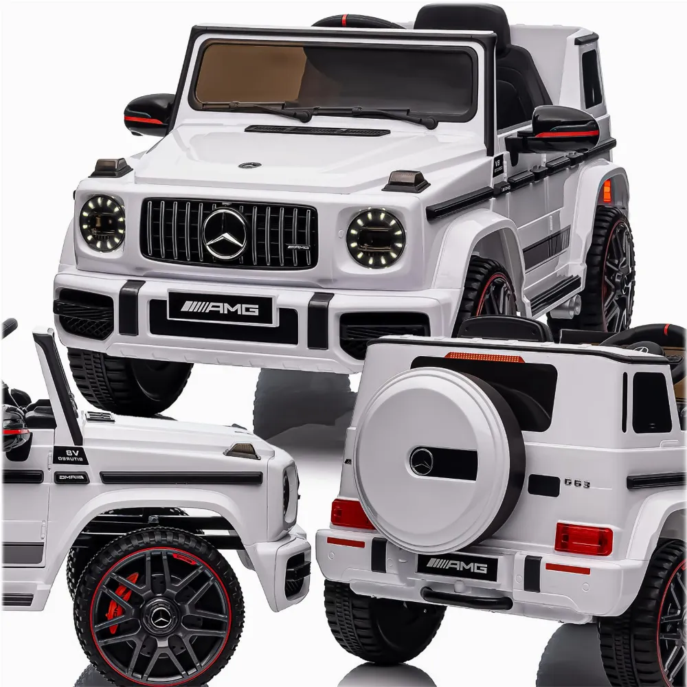 AUTKO AUTO NA AKUMULATOR MERCEDES BENZ G63 AMG DLA DZIECI 12V 2x35W    