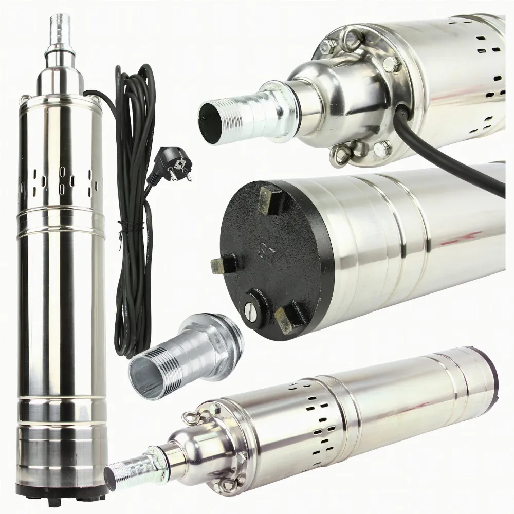 Pompa Wodna Głębinowa Śrubowa do Wody Studni Oczka 1500W 2 m³/h Wydajna