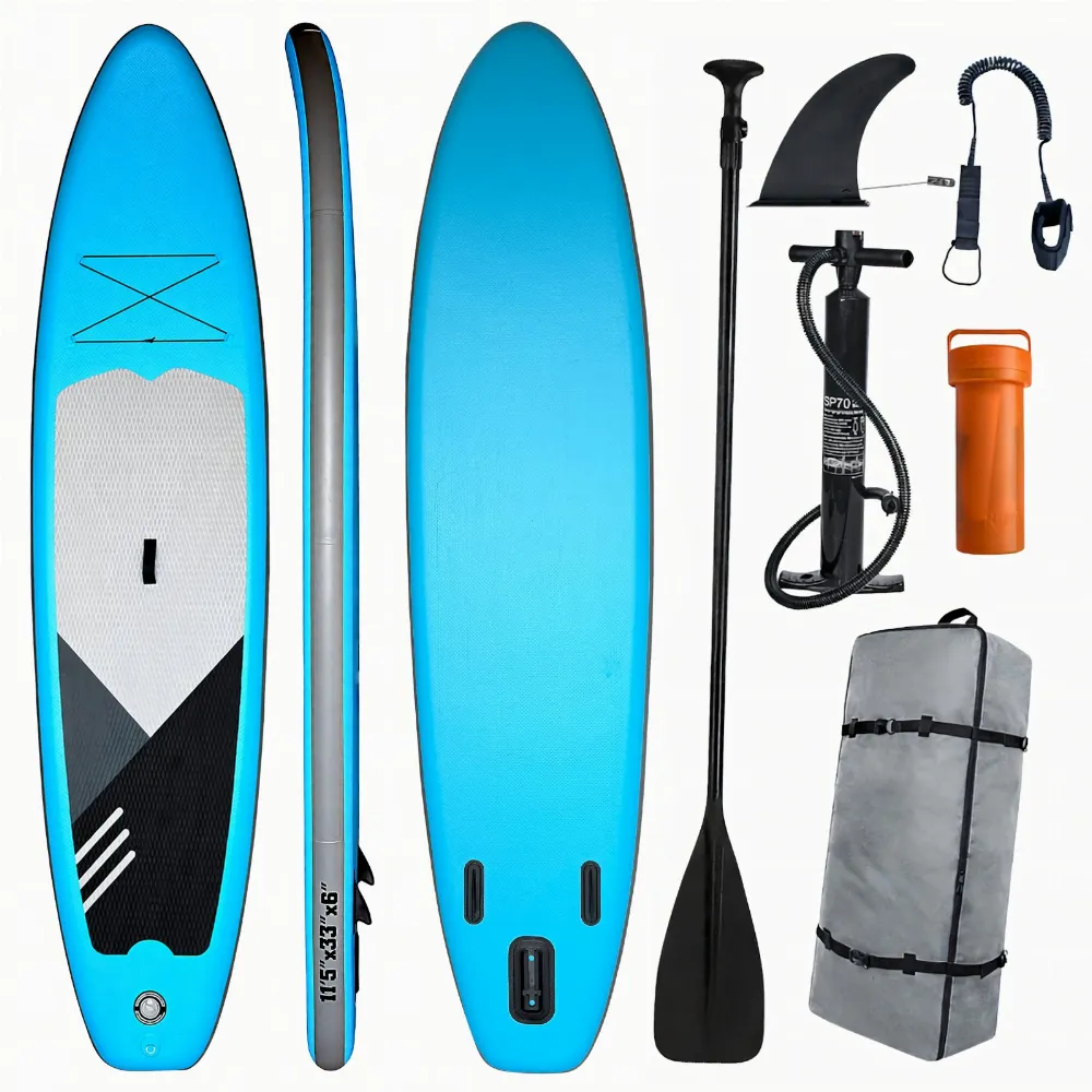 Deska Sup Paddle Board do Pływania Pompowana Standu Up + Akcesoria 350 cm 