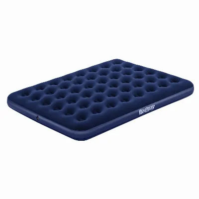 Bestway 67003 Dmuchany Materac Welurowy Flokowany Dwuosobowy 203x152x22 cm