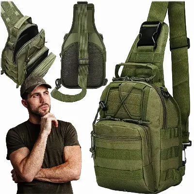 PLECAK SASZETKA NA RAMIĘ WOJSKOWY TAKTYCZNY TURYSTYCZNY 20L SURVIVAL 