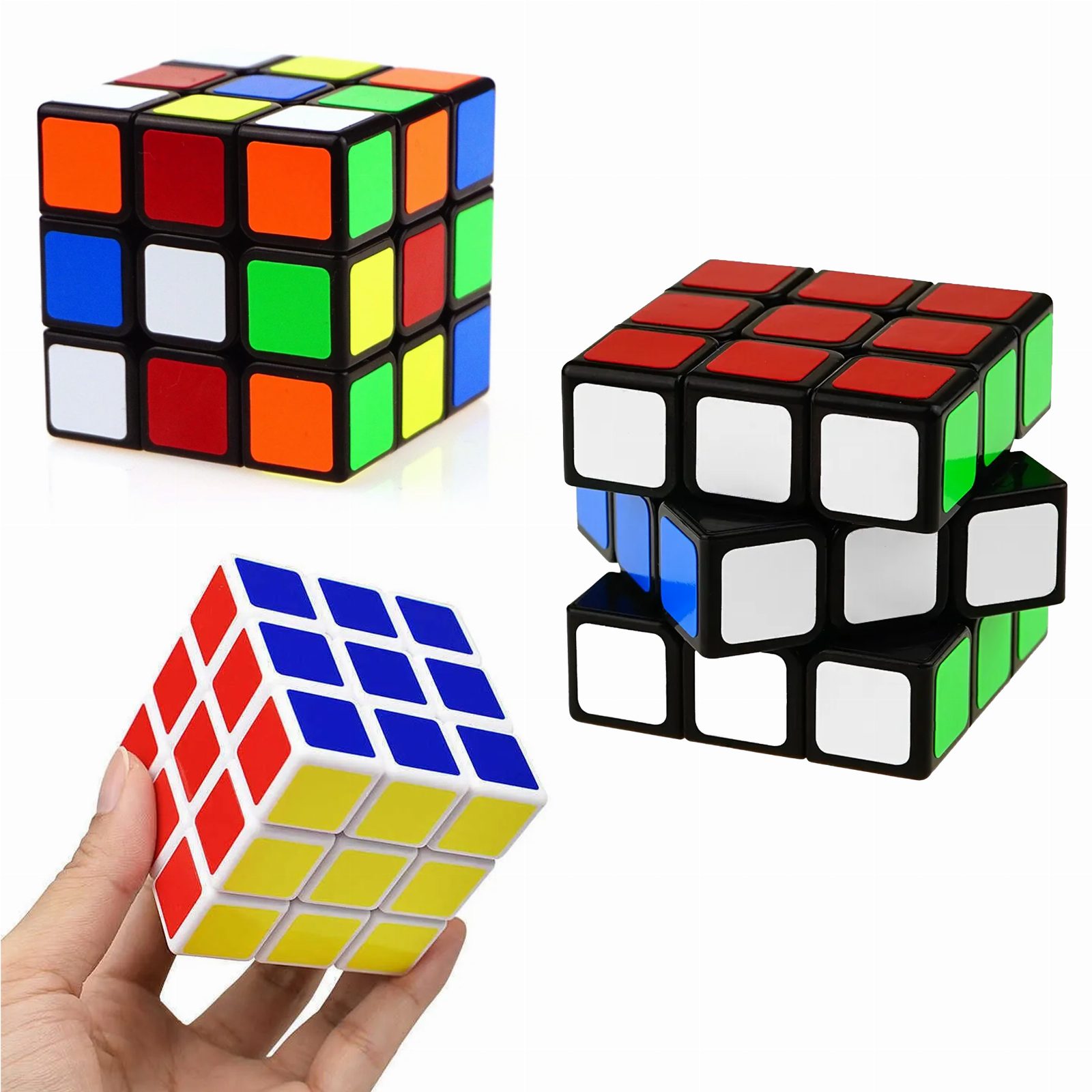 KOSTKA RUBIKA ORYGINALNA RUBIK'S CUBE KLASYCZNA 3x3x3 LOGICZNA SZYBKA