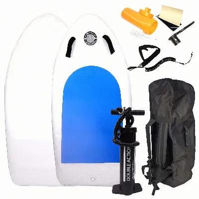 Deska Mini SUP 155 cm Stand Up Paddle Pompowana do Pływania Zestaw + Torba
