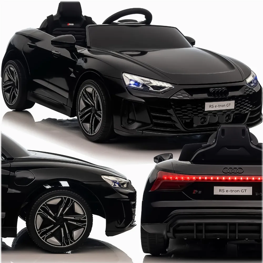 AUTKO AUTO NA AKUMULATOR AUDI RS E-TRON GT DLA DZIECI LED 12V 7Ah 4x35W