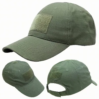Wojskowa Czapka Baseballowa Taktyczna Kamuflaż Molle Militarna Wędkarska