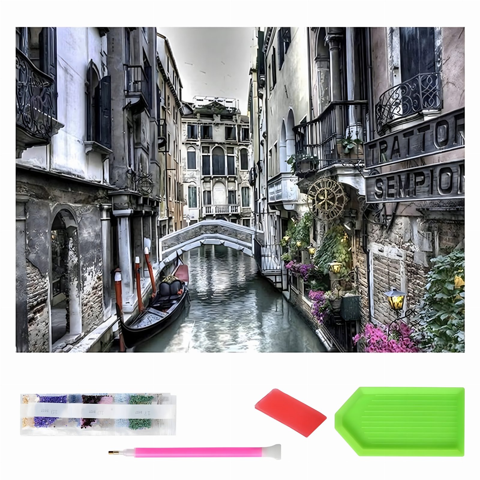 HAFT DIAMENTOWY DUŻY 120x60 Diamond Painting Mozaika Diamentowa XXL ZESTAW 