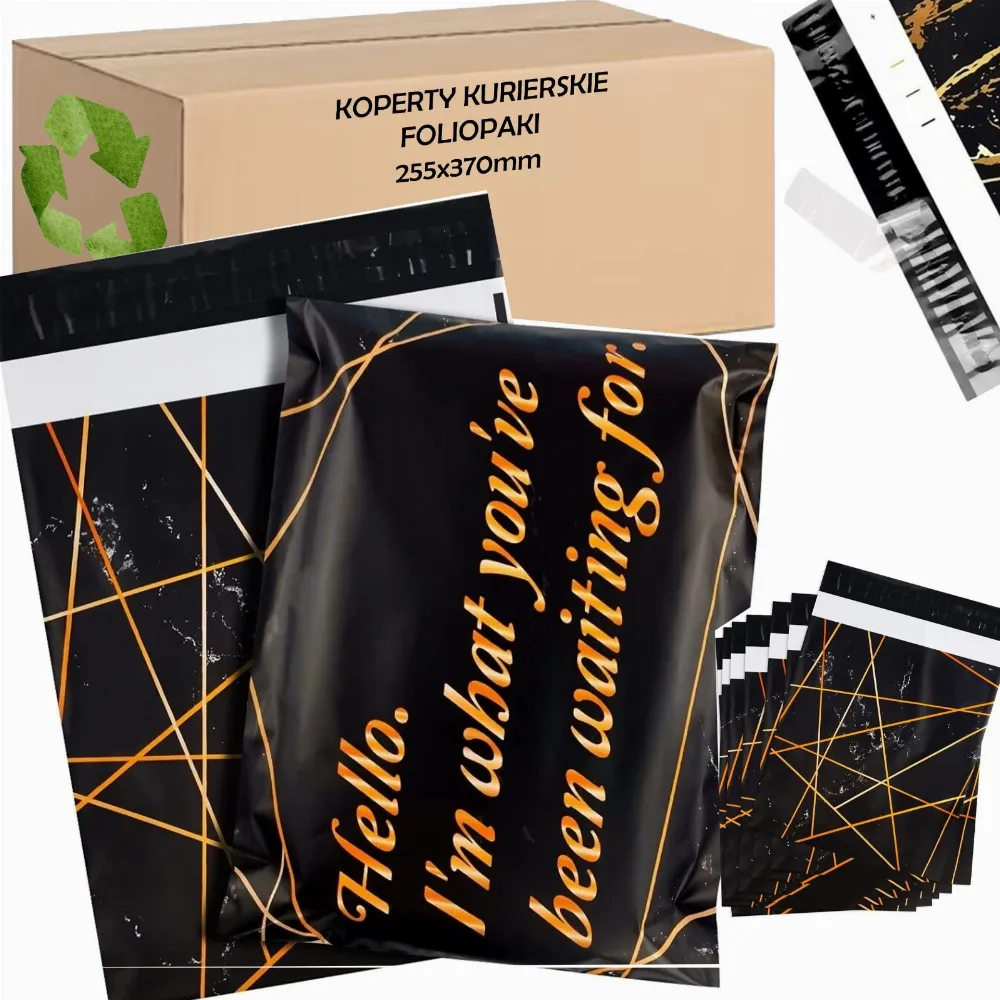 FOLIOPAKI KURIERSKIE MOCNE KOPERTY FOLIOWE 255x370 FOR YOU 50szt