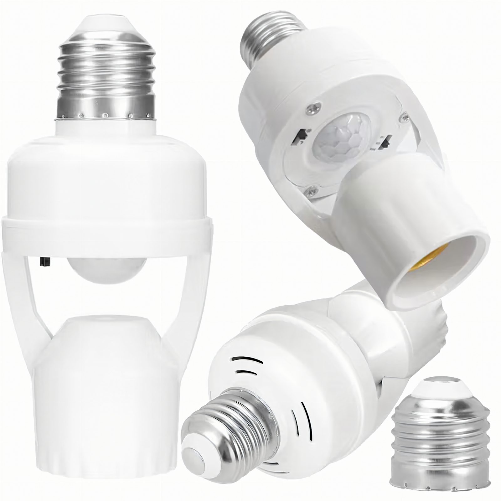 Oprawka Gniazdo Żarówki z Czujnikiem Ruchu 360° Gwint E27 60W Sensor Oprawa