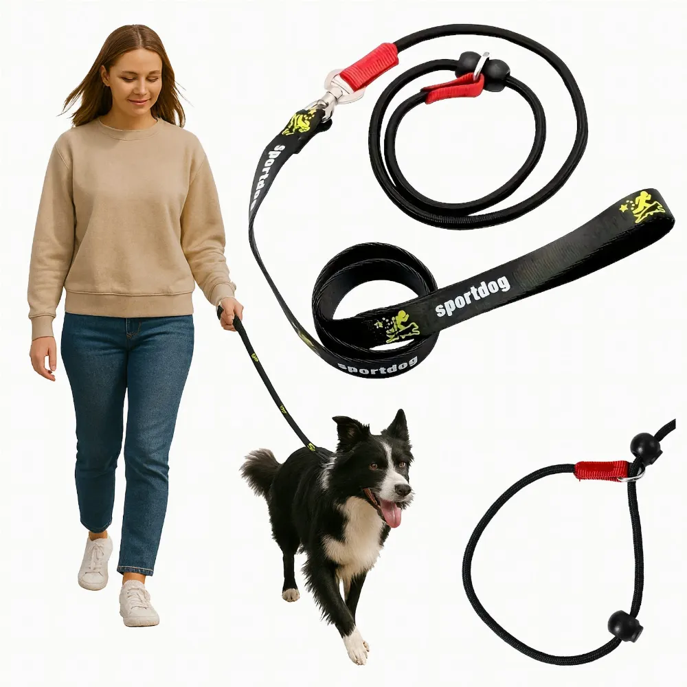 Smycz Nylonowa Trakcyjna 140 cm Linka Treningowa Spacerowa do Nauki Tresury
