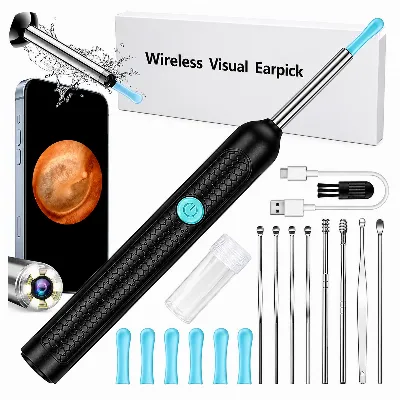 Otoskop Kamera do Czyszczenia Uszu Usuwania Woskowiny Smart HD Endoskop 