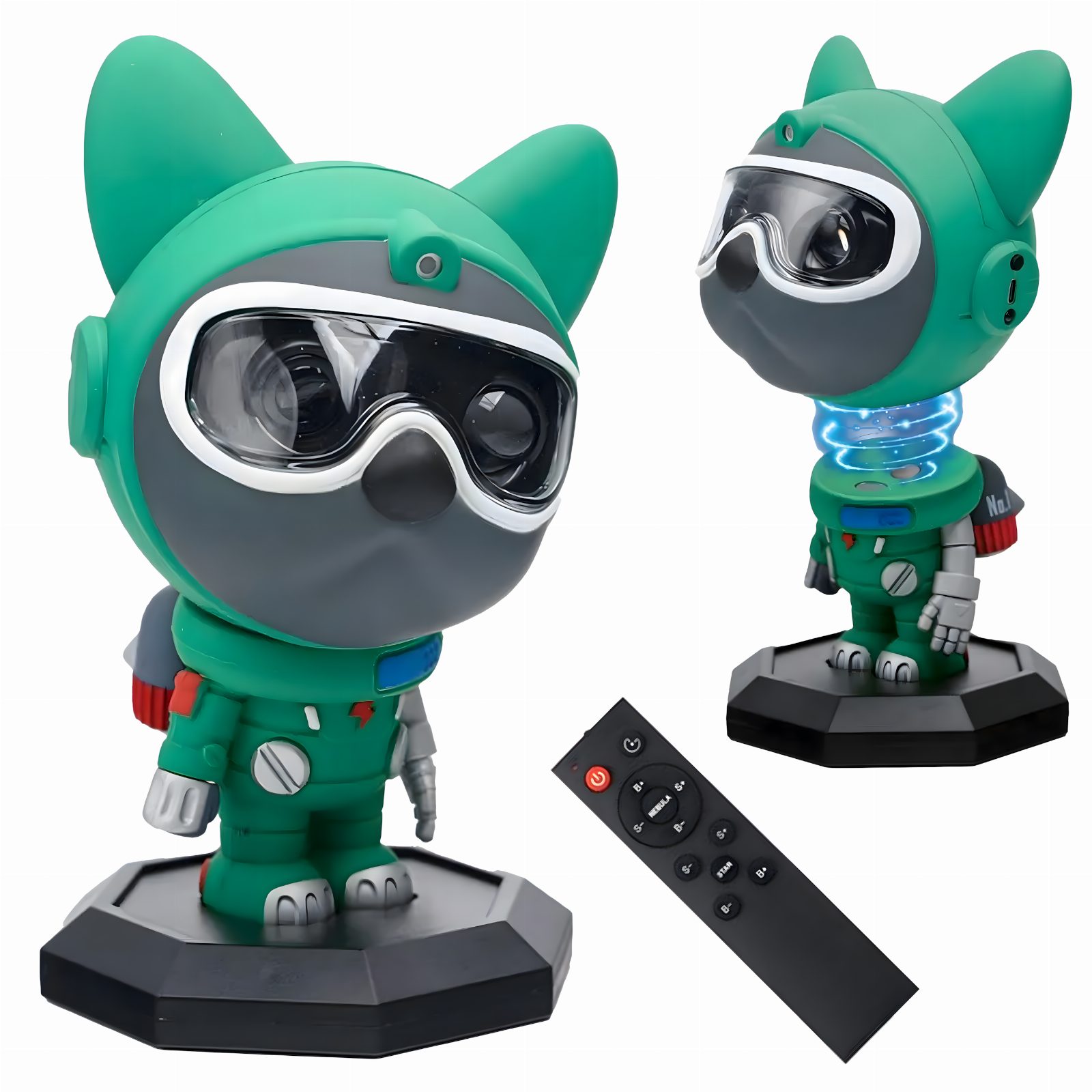Projektor Laserowy Kosmosu Led Astronauta Psi Patrol 360° Lampa Gwiazdy 