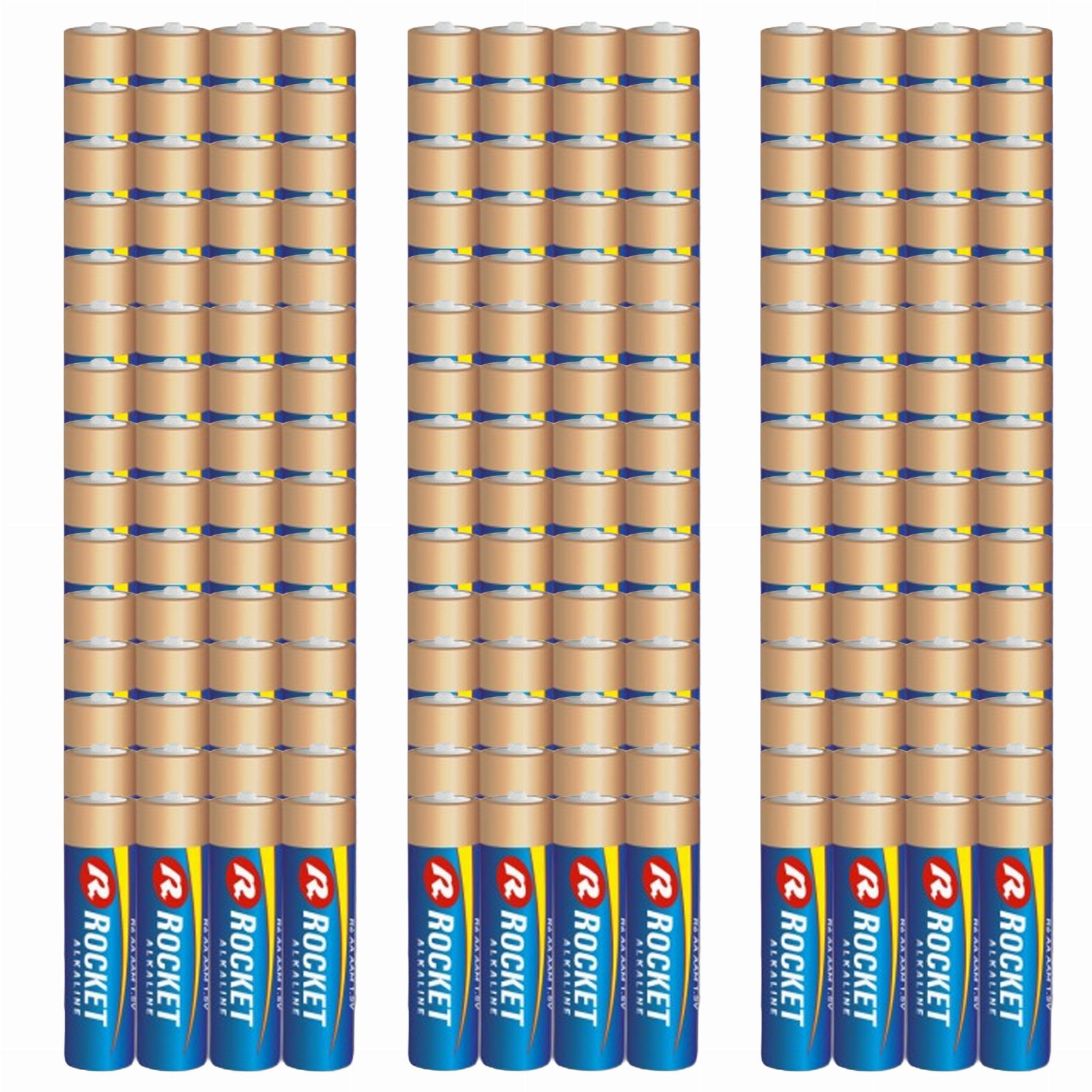 Baterie 45x4 Szt Alkaliczne Rocket LR06 AA 1,5V LR6 Bateria Zestaw Paluszki
