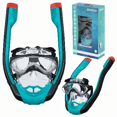 Bestway 24058 Maska do Nurkowania Pełnotwarzowa Maska ​​Do Snorkelingu L/XL
