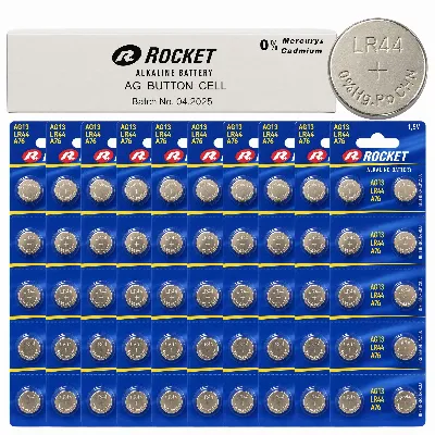 Baterie 20x10 Szt Alkaliczne Rocket AG13 1,5V LR44 Bateria Guzikowa Zestaw 