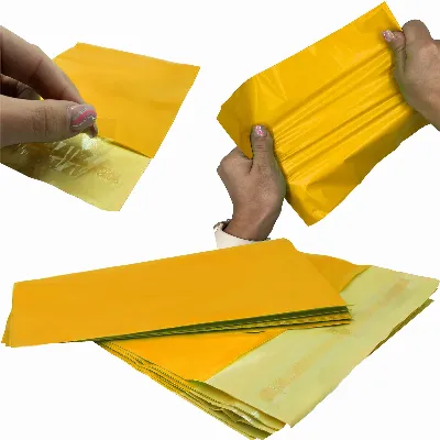 FOLIOPAKI KURIERSKIE ŻÓŁTE B3 400x500 50 szt
