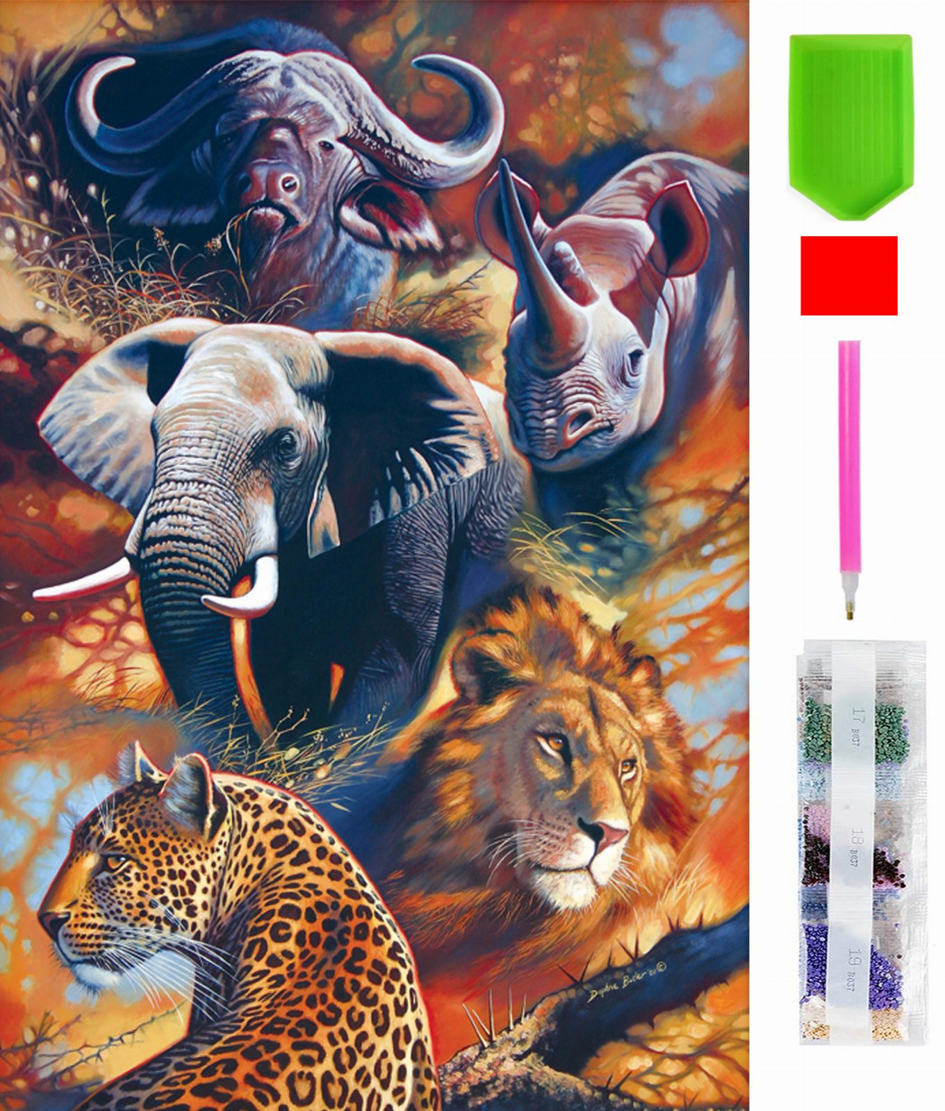 Diamond Painting Haft Diamentowy Mozaika Zestaw 5D 126