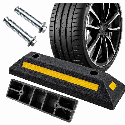 Separator Blokada Odbojnik Parkingowy Gumowy Ogranicznik Parkingowy 54 cm